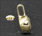 Preview: Brillant Anhänger 585 Gelbgold; 0,90ct, VS2